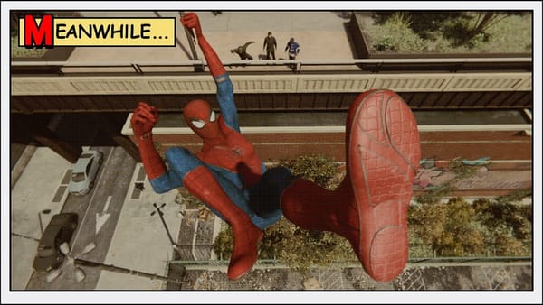 Our favorite web slinger in action!